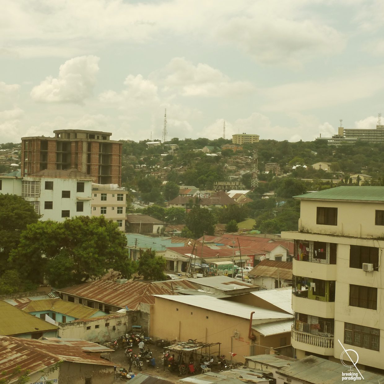 city view of Mwanza
