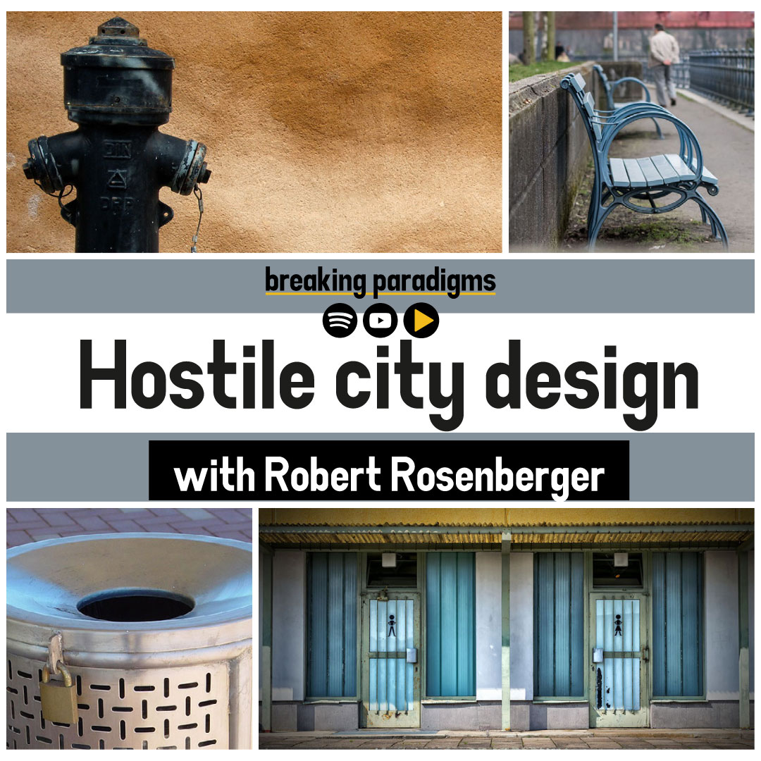 Hostile city design